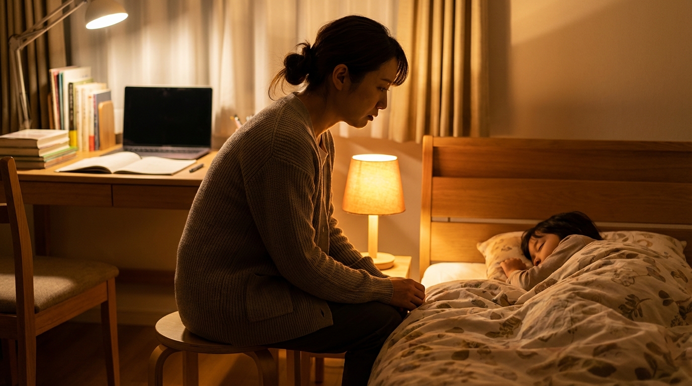 受験勉強支援に悩むお母さん